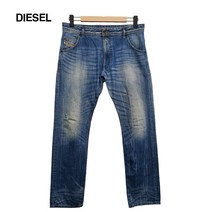 디젤 기본로고 데일리 청바지 KROOLEY W34 L32