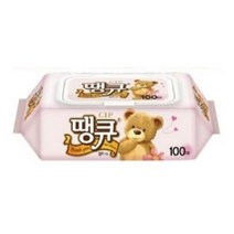 땡큐 물티슈 캡형, 100매, 8팩