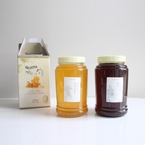 꿀담은 대전 장태산 국내산 100% 천연벌꿀 밤꿀 아카시아꿀 2.4kg