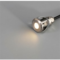 테라스 조명 12v 24v 1w 야외 계단 라이트 데크 플로어 코너 Sconce 베란다 발코니 바 장식 설비 Led, 14 25mm DC12V, 01 파란