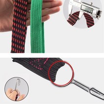 자전거트롤리 토픽트레일러 후크가있는 13 미터 길이 번지 코드 수하물 묶음 로프 화물, 회색