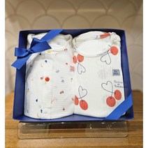쇼콜라 [23SS] (신생아선물) 과일내의 +체리쉬내의세트 TNMMXS559W