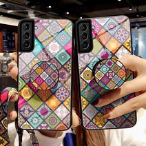 에스닉 자개 마그네틱 강화유리 케이스 .고지비(무료배송)