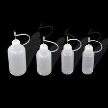 솔더 페이스트 크림 바늘 팁 접착제 어플리케이터 병 스퀴즈 15ml30ml50ml 종이 퀼링 DIY 스크랩북 공예 도구 5 개, 50ml