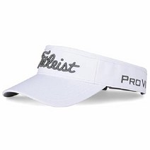 타이틀리스트(TITLEIST) 골프 모자 투어 퍼포먼스 캡 HJ1VUP-WTBK, 화이트/챠콜
