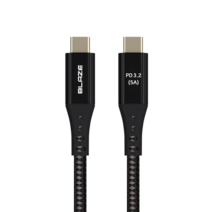 블레이즈 C to C 케이블 USB3.2 GEN2X2 20Gbps 100W 20V 5A 4K 초고속충전 초고속 데이터전송 PD3.2, 50cm, 레드