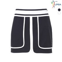 LPGA 여성 라인 배색 스트레치 큐롯 L183CU503P