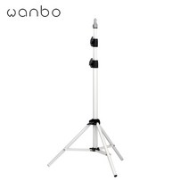 dj스탠드 dj스타일 스탠드믹서 dj 노트북 스탠드 Wanbo-휴대용 프로젝터 브래킷 지지대 30-170cm 높이 조, 01 White