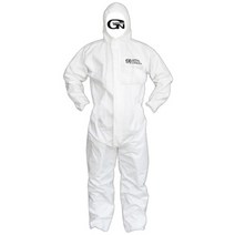 가드맨 FS(코팅방수) XL 흰색 원피스작업복 보호복 방역복