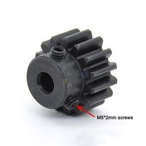 웜기어 베벨기어 톱니바퀴 5Mod 12 Teeth 80 Spur Gear Keyway Hole 10mm3x4mm 19mm6x2.8mm 스텝 45 탄소강, 04 25 Teeth_05 12mm(5x2.3mm)