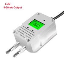 공기압 주입기압 주입기압 주입기압 주입기 차압 트랜스듀서 입력 20 0 25Kpa 4 20mA 0 10V RS485 출력 풍력 차압 트랜스미터 센서 AliExpress, 0 - 5Kpa+LCD 4-20mA Output