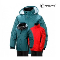제비표우의 SI-950 레져용 등산용 고급형 상하우의세트, 레드(XL)