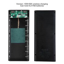 파워뱅크 자작배터리 캠핑용배터리 21700 보조베터리 빠른 충전 3.0 이동식 8 섹션 5V 9V 12V 리튬 배터리, 04 Package D