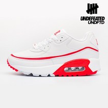 언디핏 MXN WHITE RED 에어쿠션 운동화