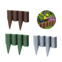 스텔라그린 정원말뚝 (10개입 색상선택) 정원 울타리 가든 펜스 마당 테두리 꾸미기 화단 분리, 회색