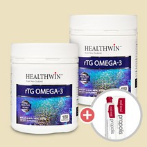 헬스윈 뉴질랜드 알티지 rTG 오메가3 1000mg DHA+EPA 사은품증정, 2개-360캡슐(4개월분)