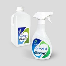 순수 케어 살균소독제 400ml+1.5L, 단품