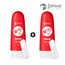 울지마마이펫 [울지마마이펫] 치카치약딸기 1+1 (+치카칫솔), 1