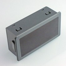 전압계 7-30V DC 디지털 속도 조절기 디스플레이 헤드 역방향 연결 보호, 01 Black