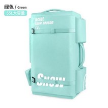 스키 보드 부츠 가방 대용량 방수 패딩 스노우보드 배낭 L, Green