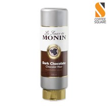 모닌 다크초콜릿 토핑소스 500ml 초코토핑 초코소스