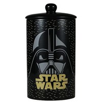 Star Wars for Pets 다스 베이더 강아지 간식 병 | 18.5 x 13cm(7.3 x 5.1인치) 세라믹 강아지 간식 병 뚜껑 포함 식기 세척기 사용 가능 | 스타, R2D2
