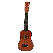 THE WAROOM SHOP 초보자를위한 21 인치 6 현 어쿠스틱 포크 기타 초보자 어린이 뮤지컬 장난감 선물, 나무, 커피