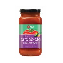 CJ제일제당 백설 스파이시 아라비아따 파스타소스 365g x2개입, 2개