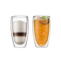 보덤 파비나 더블월 글라스 유리잔 450ml, 2개