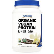 뉴트리코스트 비건 프로틴 바닐라 맛, 875g, 1개