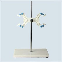 과학실 뷰렛 고정 집게 스탠드 실험 도구 수업 연구 교재 이해 방과후 창의 원리