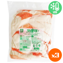 [정연푸드] 한성기업 한성 냉동 크래미맛살F 1kg 대용량/식자재/업소용/납품용/꽃맛살, 3개