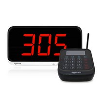 씨스콜 순번대기 호출벨 세트, SR-A310(100단위 1화면)