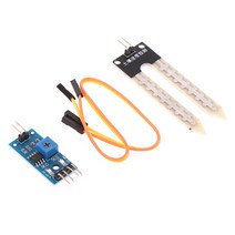 스마트 전자 토양 수분 습도계 감지 센서 모듈 개발 보드 1 개 DIY 측정기, 한개옵션0