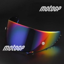 오토바이헬멧 (에서 선박 us) SHOEI X14 Z7 X-Spirit 3 전체 얼굴 헬멧 렌즈 용 오토바이 안티 uv P 바이저, 14 Colorful Blue