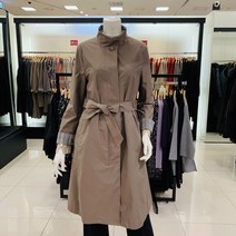 요하넥스 Z0A3Y102-1 차이나카라 벨티드 롱 트렌치코트