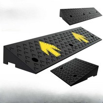 알루미늄 경사로 계단 차량 진입판 인도 계단 장애인, (가정용 모델) 길이 50x가로 22x6CM-노란색
