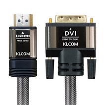 엠지컴퓨터/KLcom PRIME 고급형 HDMI 2.0 to DVI 케이블 (3m KL44)