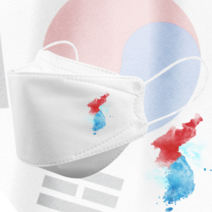 인쇄마스크 대한민국 태극기 마스크 25매 모델명 dk_41 KF94 커스텀 3D입체형