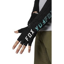 211927 폭스 레인저 레인저 젤 짧은 손가락 산악 자전거 장갑, M, 검정