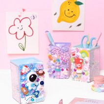 맘이샵 데코덴 연필꽂이 꾸미기 만들기 키트 DIY, 1. 선녀