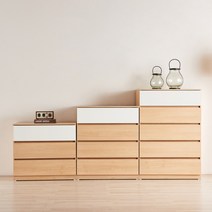 이노센트 씨엘로 속 깊은 광폭 800 4단서랍장 i101903, 메이플화이트
