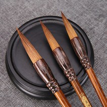 서예붓 동양화 붓글씨 세필 붓펜 필방 수채화 화홍브러쉬 1Pcs 중국 서예 펜 꽃과 새 풍경 브러시 회화 용, 03 L
