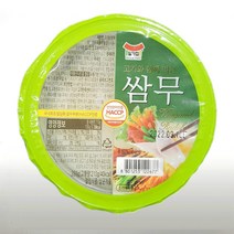 일가집 쌈무 350gx2팩 고기와 함께 먹는 무쌈, 2개, 350g