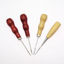 30 개/대 가죽 공예 펀치 도구 키트 바느질 조각 작업 DIY 안장 그루버, 한개옵션0