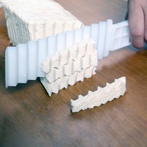 다용도 물결무늬 모양칼 슬라이서 묵 두부 요리도구 두부절단기 슬라이서 묵칼 묵슬라이서 주방용품 조리도구, 두부묵커터기2P-단품