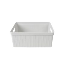 포스아트 팬트리 바스켓 DD 정리함 수납박스 플라스틱바구니, 6호, 1개