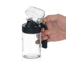 원터치 반자동 유리 오일병 250ml 오일병 소스병 소스통 뚜껑 개폐식, 본품