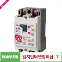 EAW932622누전차단기-주택용 JER-52P (50A) 5kA, 1