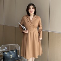 99사이즈 정장 원피스 빅사이즈데일리룩 상견례의상 출근룩 예쁜 원피스 브라운 블랙 오피스